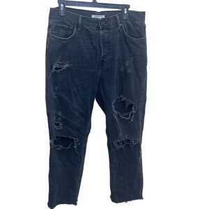 Forever 21 black distressed jeans size 30 MUST BUNDLE‎